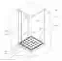Fig. 01 - Trench Drain System and Method of Installation on Level Floor Surface, Particularly for Shower Rooms