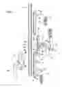 Fig. 07 - Casement window unit with an operating and closing slide unit for the movable frame of the window unit