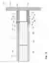 Fig. 12 - Interior wall cap for use with an exterior wall of a building structure