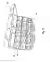 Fig. 12 - Container for eggs, method and apparatus for arranging and stabilizing eggs in a container
