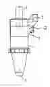 Fig. 01 - Cyclone for separating sticky particles from gas streams