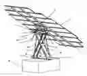 Fig. 01 - SOLAR TRACKER FOR THE ORIENTATION OF SOLAR PANELS