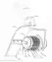 Fig. 01 - Root resurfacing attachment for hand held gas powered edgers
