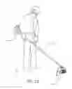 Fig. 11 - Root resurfacing attachment for hand held gas powered edgers