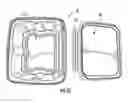 Fig. 22 - Tamper-evident container with multi-action breakaway hinge