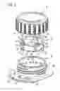 Fig. 02 - Flat self-opening closure for composite packagings or for container nozzles or bottle necks to be closed by film material