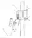 Fig. 01 - Apparatus for displaying a bicycle on a post