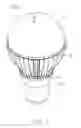 Fig. 02 - Lamp with heat sink and lamp cover mounted on the heat sink