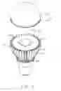 Fig. 03 - Lamp with heat sink and lamp cover mounted on the heat sink