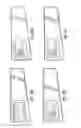Fig. 25 - Interior rearview mirror system