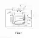 Fig. 05 - Projector having heat dissipation element disposed on a case with optical elements therein