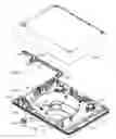 Fig. 01 - Electronic device having locking mechanism
