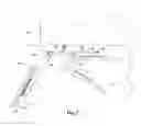 Fig. 08 - Multi-positional stand and under cabinet mount for a tablet computer