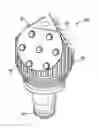 Fig. 01 - LED replacement bulb for use in low EM room
