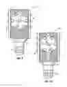 Fig. 06 - LED replacement bulb for use in low EM room