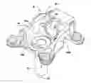 Fig. 01 - Block for a reciprocating refrigeration compressor