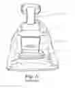 Fig. 04 - Orthodontic bracket with a pad