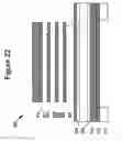Fig. 23 - Process for single and multiple level metal-insulator-metal integration with a single mask