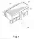 Fig. 02 - SECURING STRUCTURE OF A COVER FOR AN ELECTRIC CONNECTOR