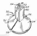 Fig. 01 - CUP-SHAPED BALLOON HOLDER WITH STICK