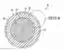 Fig. 01 - Golf ball having an aerodynamic coating including micro surface roughness
