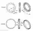 Fig. 35 - Anchors and methods for intestinal bypass sleeves