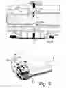 Fig. 12 - Inserter device with horizontal moving part