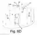 Fig. 16 - Inserter device with horizontal moving part