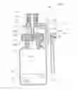 Fig. 01 - Vial assemblage with vial and pre-attached fluid transfer device