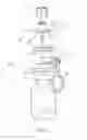 Fig. 09 - Vial assemblage with vial and pre-attached fluid transfer device
