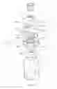 Fig. 12 - Vial assemblage with vial and pre-attached fluid transfer device