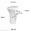 Fig. 43 - Method and apparatus for performing multidirectional tibial tubercle transfers