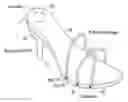 Fig. 01 - Collapsible shoe and replaceable straps and methods for making and using same