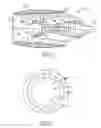 Fig. 02 - Gas turbine combustor with liner air admission holes associated with interspersed main and pilot swirler assemblies