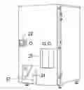 Fig. 01 - Ice and chilled water producing and dispensing machine