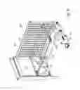 Fig. 16 - Manual Height Adjustable Assembly For A Crib