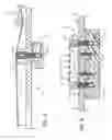 Fig. 04 - Under bridge system for guitars