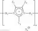 Fig. 35 - Imidazolium-based room-temperature ionic liquids, polymers, monomers, and membranes incorporating same