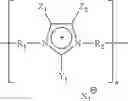 Fig. 43 - Imidazolium-based room-temperature ionic liquids, polymers, monomers, and membranes incorporating same
