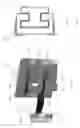 Fig. 10 - Sliding track and pivot mounting system for displays on anesthesia machines