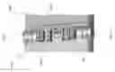 Fig. 12 - Sliding track and pivot mounting system for displays on anesthesia machines