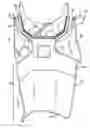 Fig. 01 - Wrappable sterile radiation shield drape, combination of a radiation shield and sterile drape therefor and method of providing a sterile drape about a radiation shield