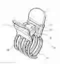 Fig. 01 - Hair Clip with Hidden Spring