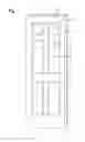 Fig. 02 - Door, deep draw molded door facing, and methods of forming door and facing