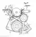 Fig. 16 - Device for production of a coreless roll of web material