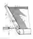 Fig. 04 - SCREEN PARTITION ASSEMBLY FOR A DOORWAY