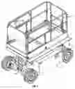 Fig. 02 - Aerial work apparatus with laterally offset work platform