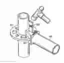 Fig. 01 - Dual action latching horizontal scaffold member