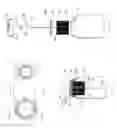 Fig. 02 - Apparatus for tethering a cap for a sprayer tank to the tank