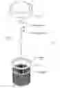 Fig. 06 - Apparatus for tethering a cap for a sprayer tank to the tank